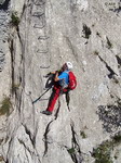 Climbing the Via Ferrata