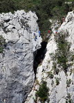 Climbing the Via Ferrata